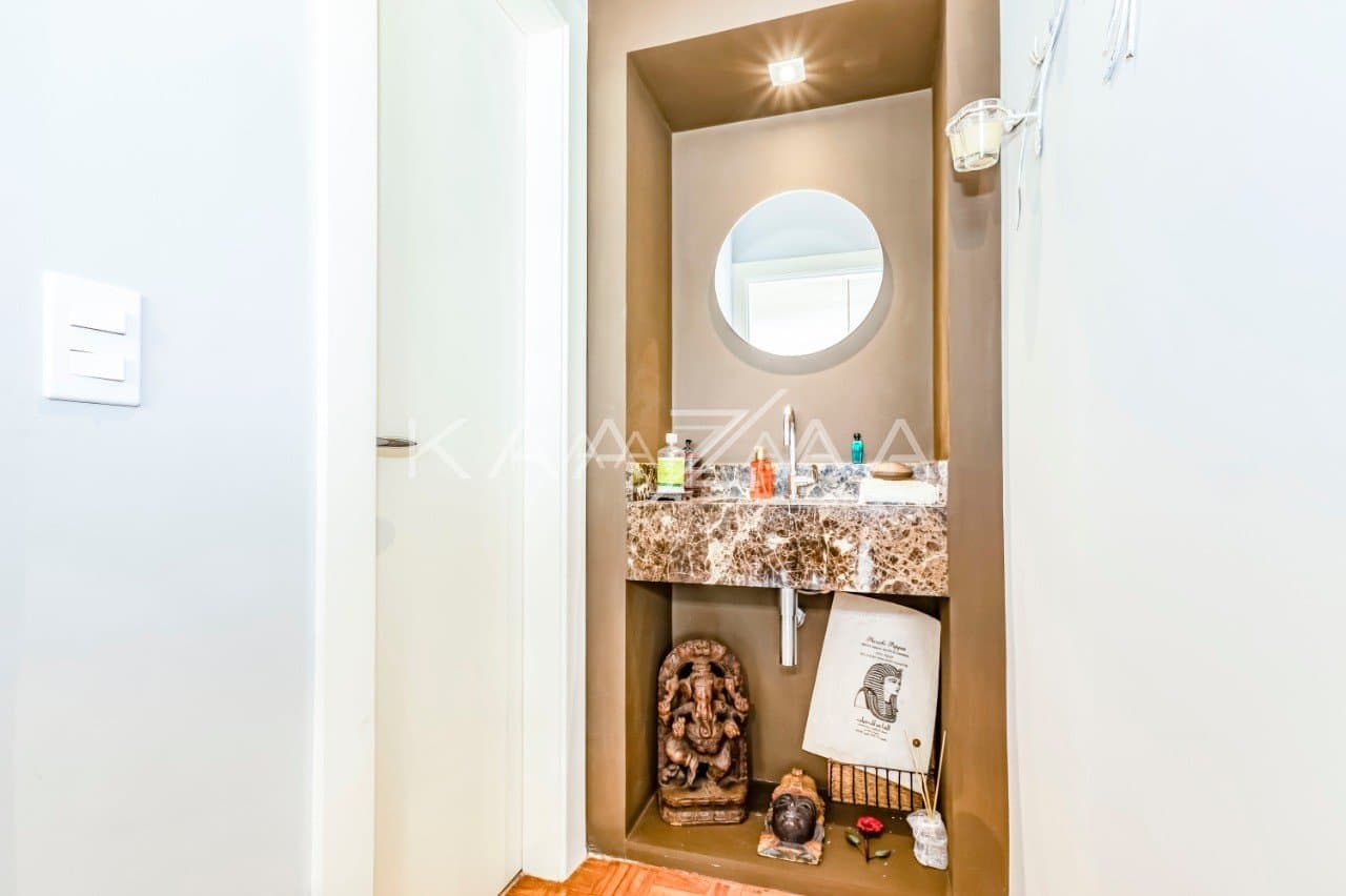Para uma vida a pé, a qualidade de vida está garantida neste confortável apartamento no Jardim Paulista. - Foto 10