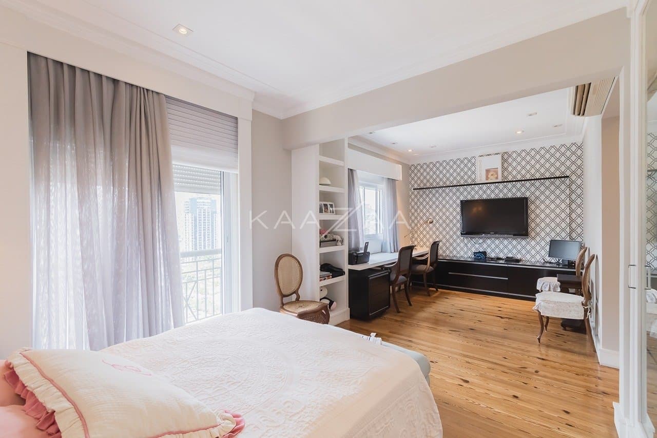 Clássico e elegante, um apartamento único no Itaim Bibi. - Foto 57