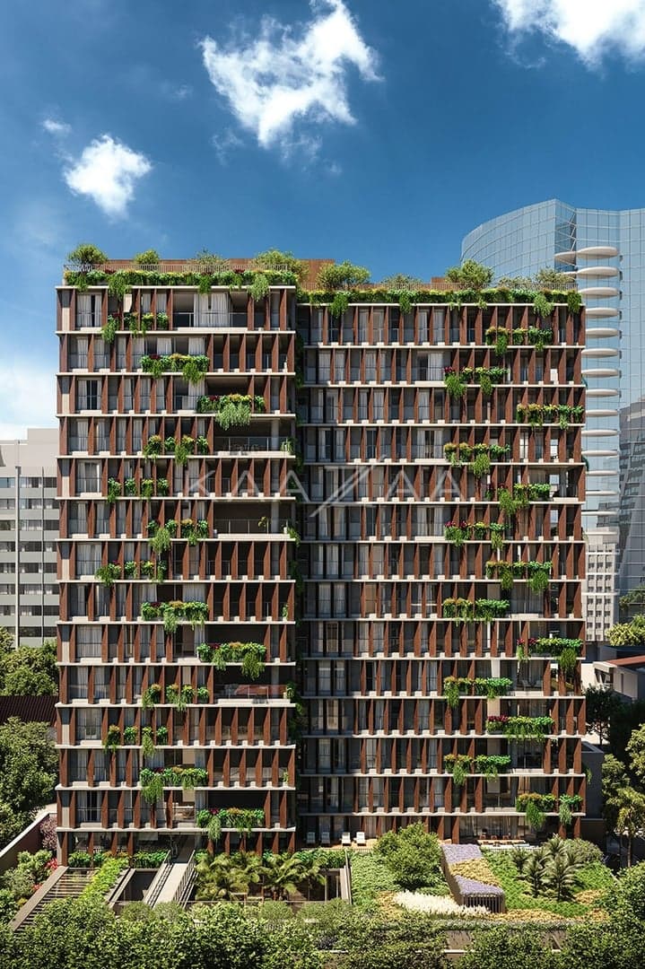 Apartamento com arquitetura de renome internacional neste projeto sustentável e inovador. Lançamento no Itaim Bibi. - Foto 4