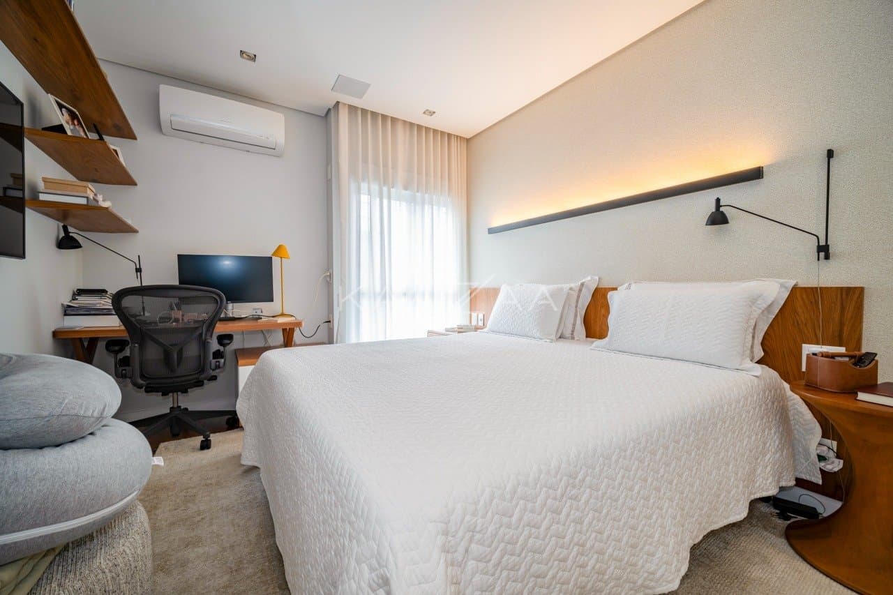 Impecabilidade neste apartamento bem equipado no Itaim Bibi. - Foto 13