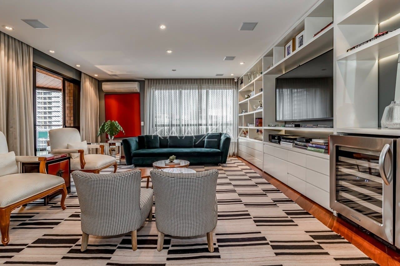 Na tranquilidade de Vila Nova Conceição: apartamento mobiliado com charme, para trazer muito conforto a sua rotina. - Foto 3