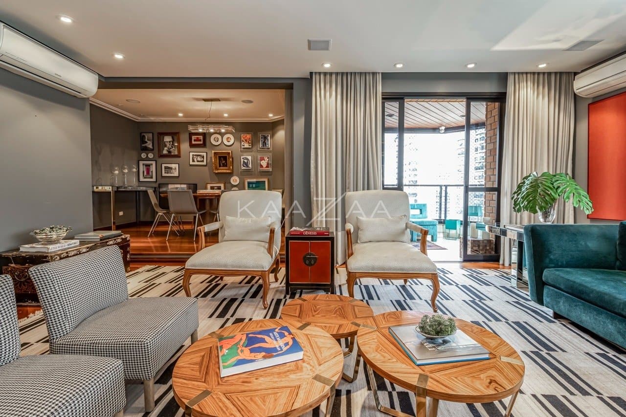 Na tranquilidade de Vila Nova Conceição: apartamento mobiliado com charme, para trazer muito conforto a sua rotina. - Foto 4