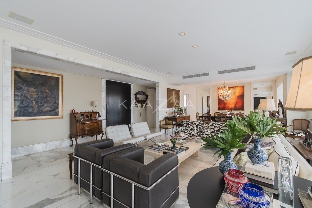 Clássico e elegante, um apartamento único no Itaim Bibi. - Foto 4