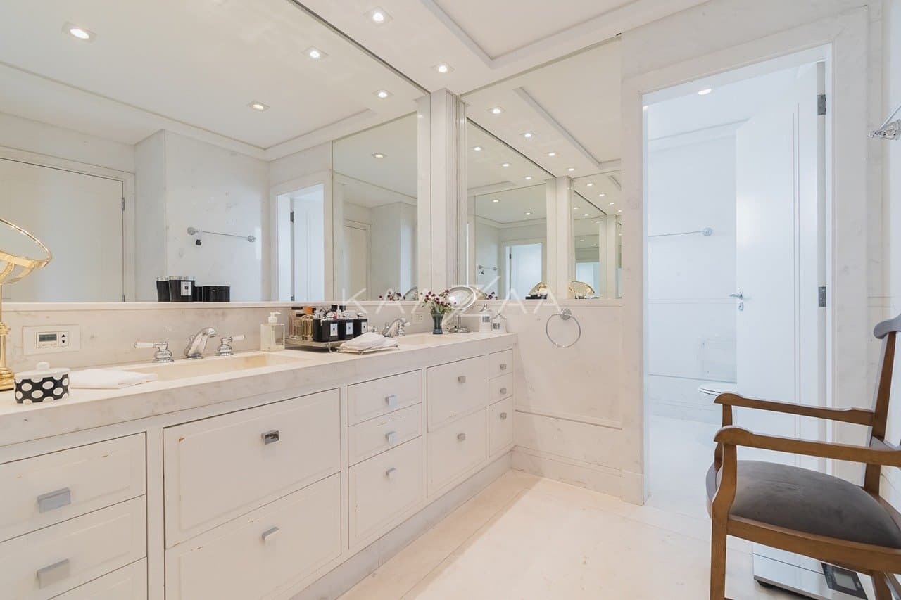 Clássico e elegante, um apartamento único no Itaim Bibi. - Foto 45