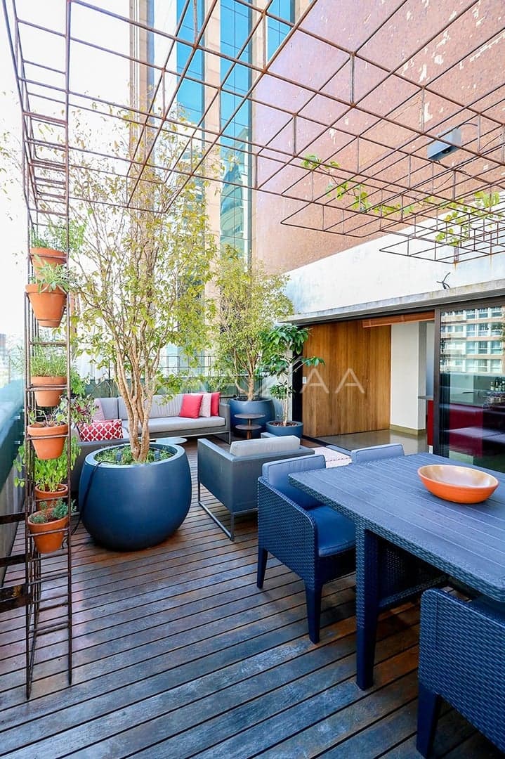 Cobertura deliciosa no coração do Jardins, com área aberta, excelente planta e design especial. - Foto 5